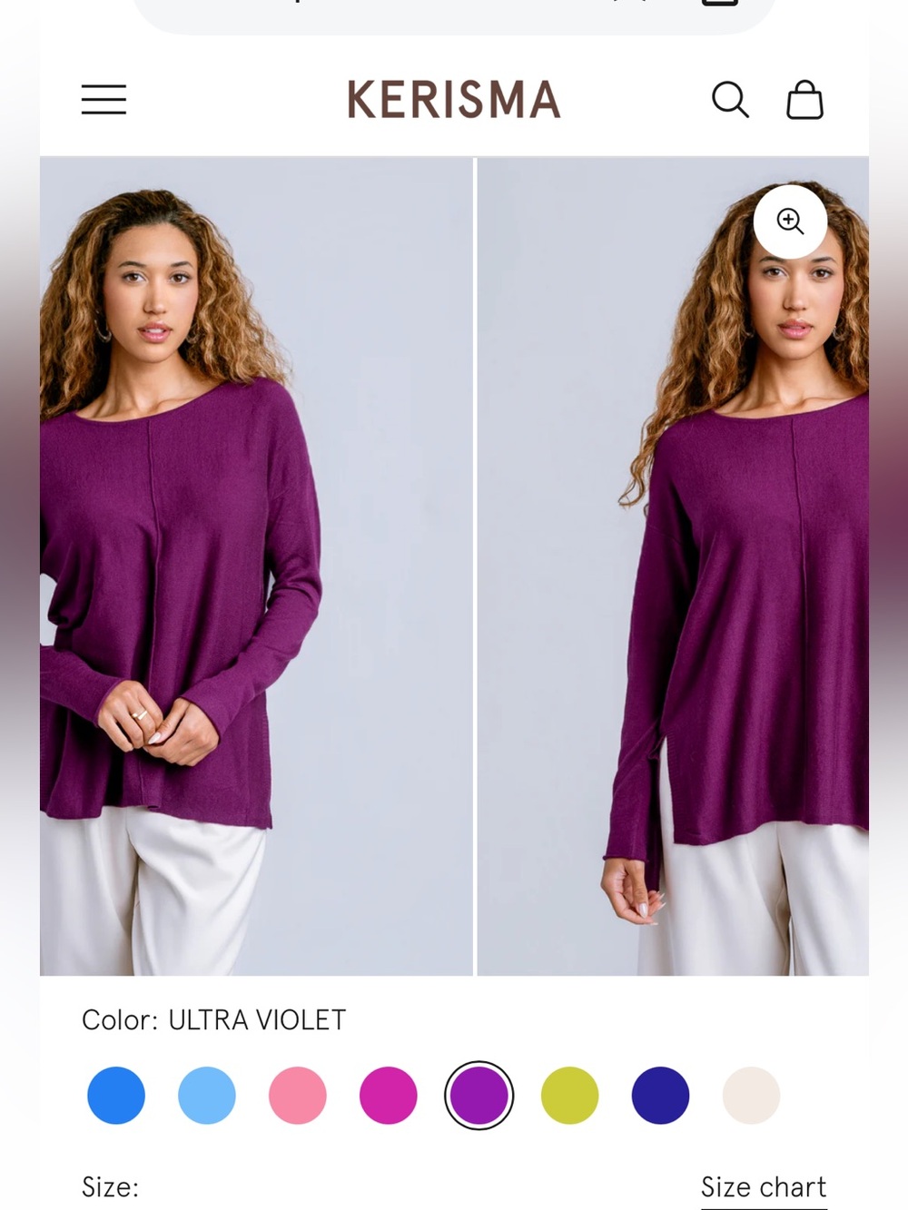 Kerisma Eaton‎ Top- worn twice. 90 retail